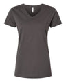 LAT Women's Fine Jersey V-Neck Tee