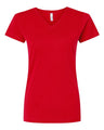 LAT Women's Fine Jersey V-Neck Tee