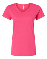 LAT Women's Fine Jersey V-Neck Tee