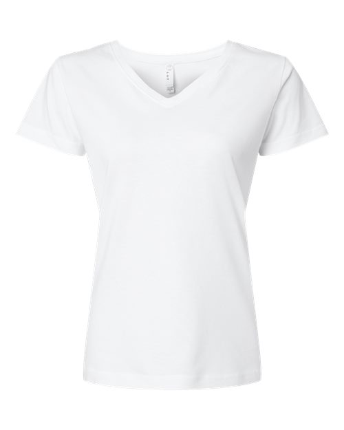 Women's Fine Jersey V-Neck Tee