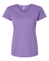 LAT Women's Fine Jersey V-Neck Tee