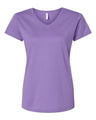 LAT Women's Fine Jersey V-Neck Tee