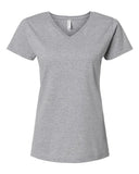LAT Women's Fine Jersey V-Neck Tee