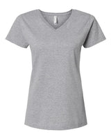 LAT Women's Fine Jersey V-Neck Tee