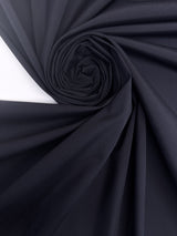 Italian Blue Cotton Fabric With Elastane
