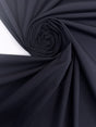 Italian Blue Cotton Fabric With Elastane
