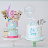 Sweet Stamp Set of Stylish Upper & Lower Case Letters