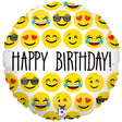 Emoji Birthday Foil Balloon