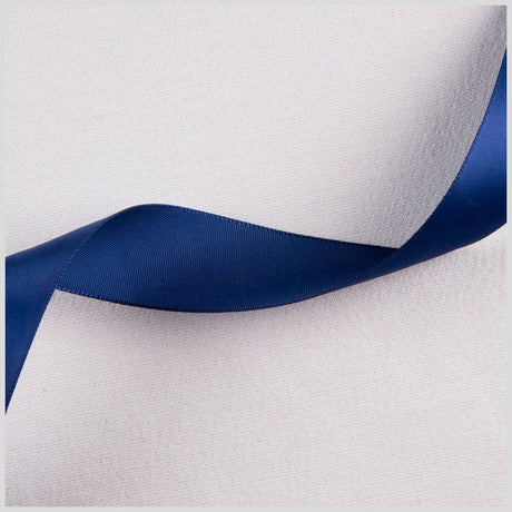 7/8" Light Navy Single Face Satin Ribbon