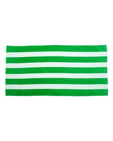 Cabana Stripe Velour Beach Towel