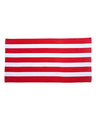 Cabana Stripe Velour Beach Towel