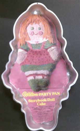 Vintage Storybook Doll Wilton Cake Pan - Wilton 502-968