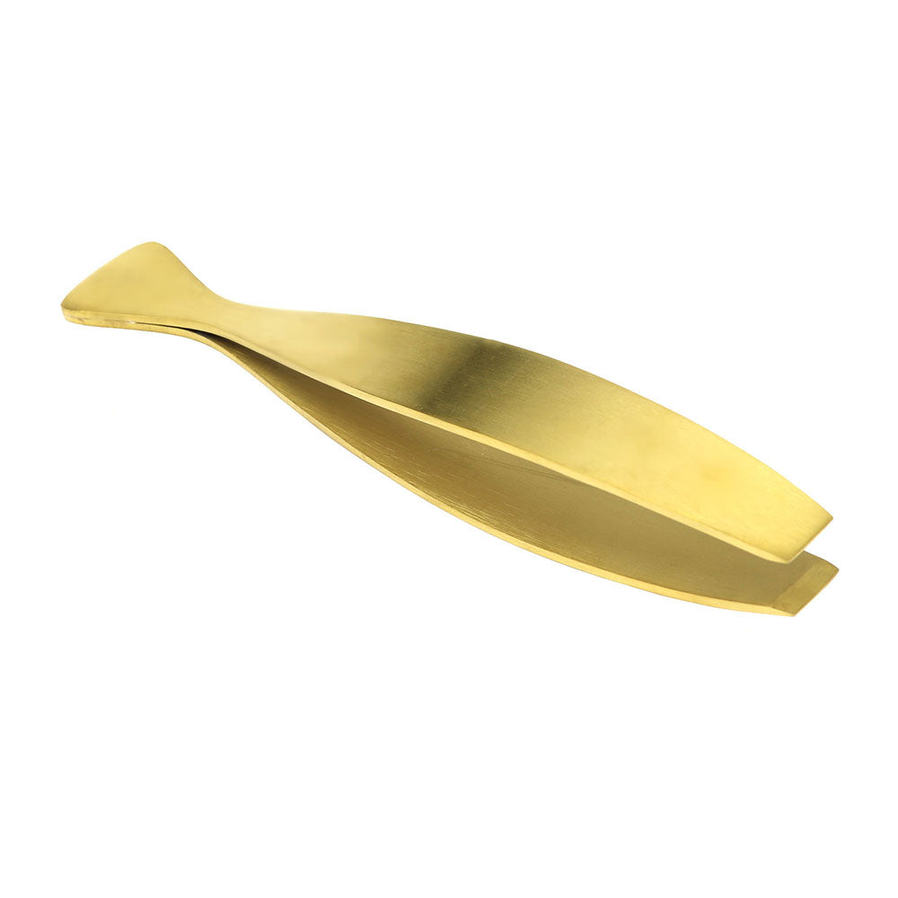 O'Creme Gold Stainless Steel Fish Tweezers, 5-1/8"
