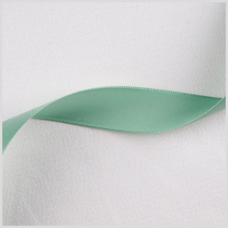 7/8" Sea Green Single Face Satin Ribbon