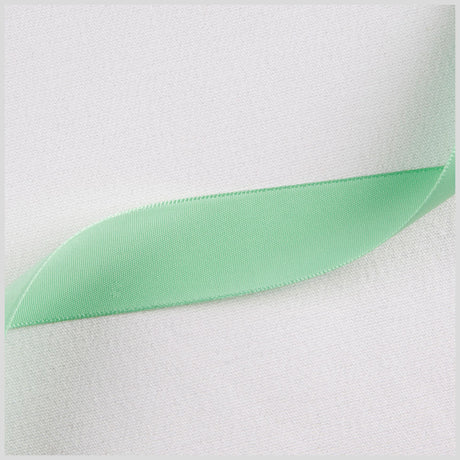 7/8" Mint Single Face Satin Ribbon