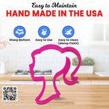 Doll Head Cookie Cutter 4 in PC0122
