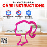 Doll Head Cookie Cutter 4 in PC0122