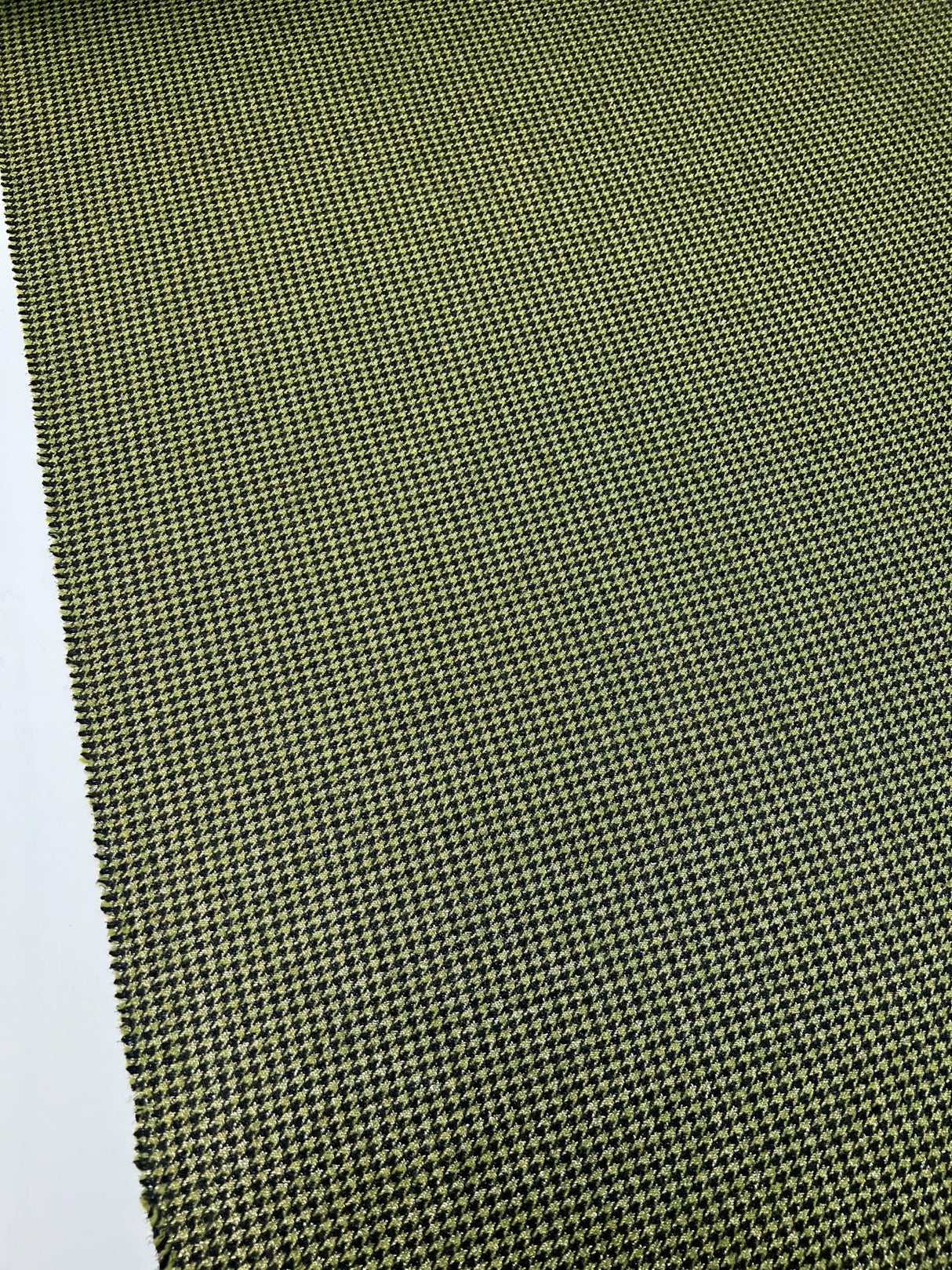 Wool Houndstooth Tweed Suit Fabric