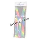 Wide Striped Suspenders