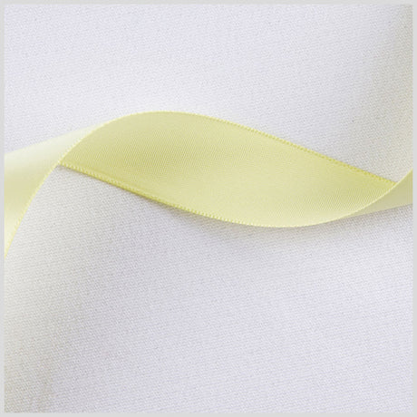 7/8" Maize Single Face Satin Ribbon