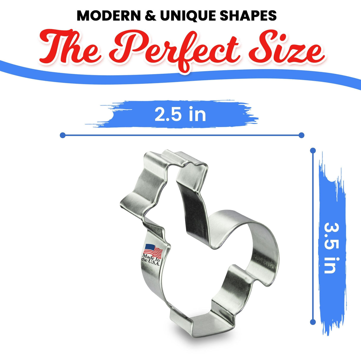 Rooster Cookie Cutter 3.5 in B534