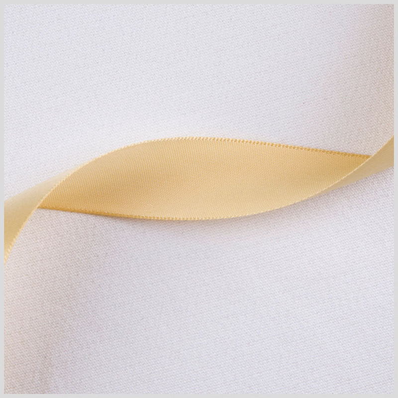7/8" Lemonade Single Face Satin Ribbon