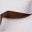 7/8" Brown Single Face Satin Ribbon