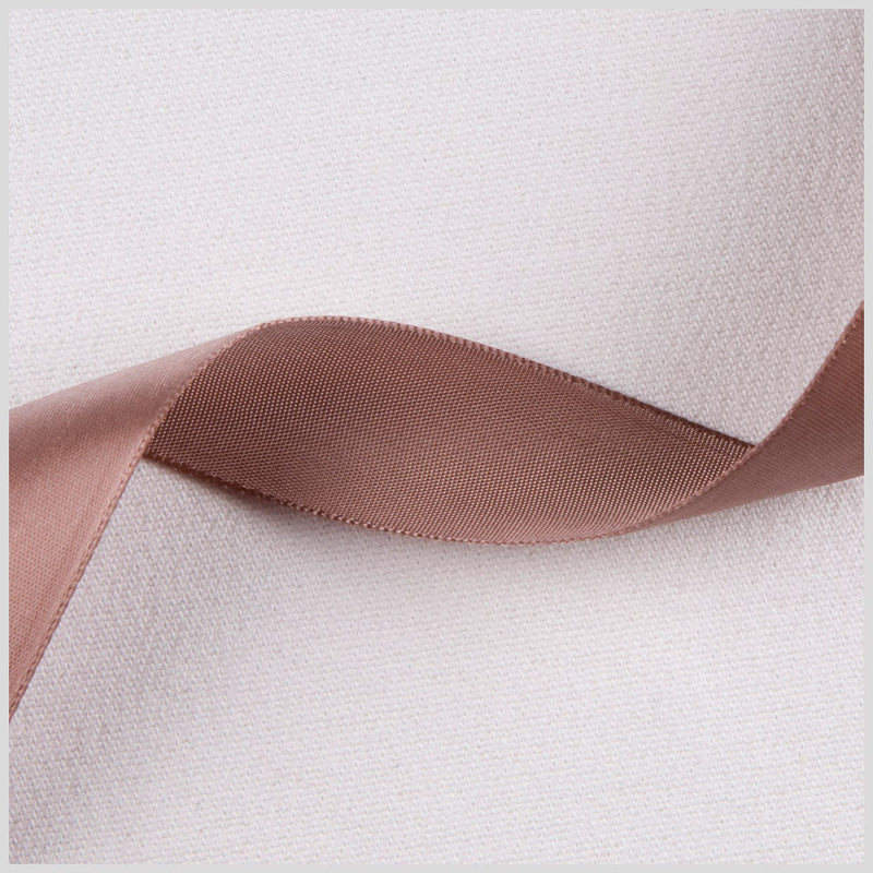 7/8" Taupe Single Face Satin Ribbon