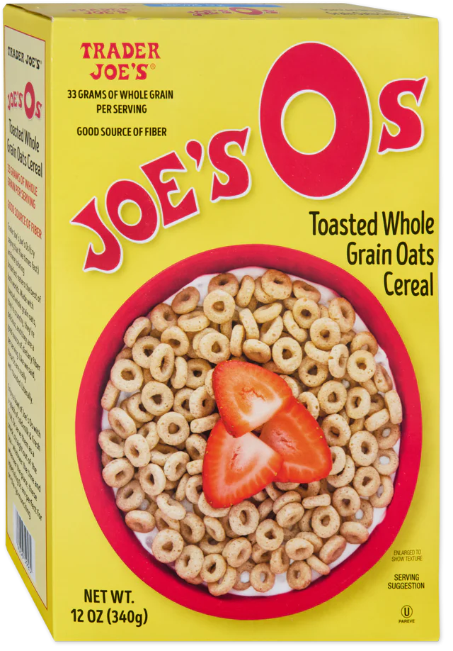 Trader Joe’s Joe’s O’s Cereal – Crunchy Whole Grain Breakfast O’s
