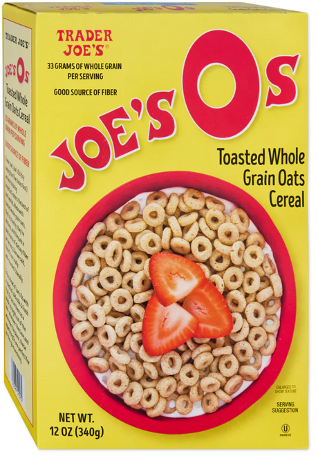 Trader Joe’s Joe’s O’s Cereal – Crunchy Whole Grain Breakfast O’s