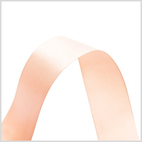7/8" Tan Single Face Satin Ribbon