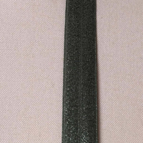 3 Yards 5/8" Dark Army Green Fold Over Elastic Face Mask Trim