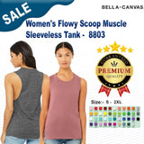 BELLA + CANVAS® Women's Flowy Scoop Muscle Sleeveless Tank