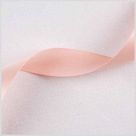 7/8" Light Coral Single Face Satin Ribbon