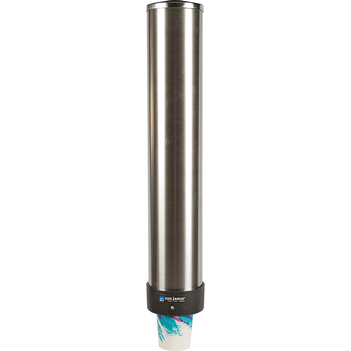 San Jamar C3400P Wall Mount Cup Dispenser for 12 to 24 Oz Cups