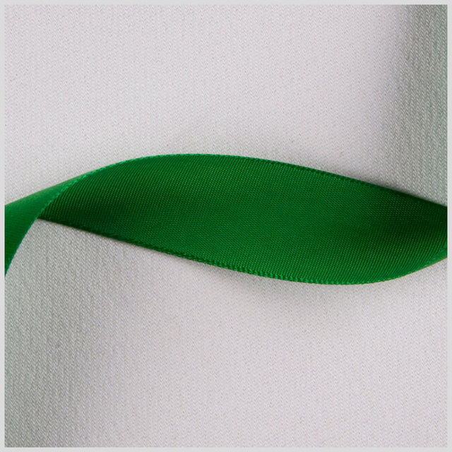 7/8" Emerald Single Face Satin Ribbon