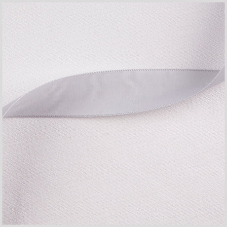 7/8" Millennium Silver Single Face Satin Ribbon