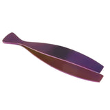 O'Creme Purple Stainless Steel Fish Tweezers, 5-1/8"
