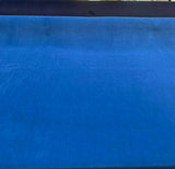 Crescent Velour Velvet Fabric - Sapphire Blue, 54" Width, IFR, 20 Oz (1 Yard)