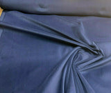 Princess Cotton Velour Cotton Fabric - Navy Blue, Velvet FR, 54" Width (1 Yard)