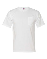Bayside Unisex USA-Made Midweight Pocket T-Shirt