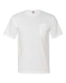 Bayside Unisex USA-Made Midweight Pocket T-Shirt