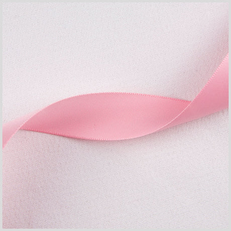 1/2" Swiss Pink Single Face Satin Ribbon