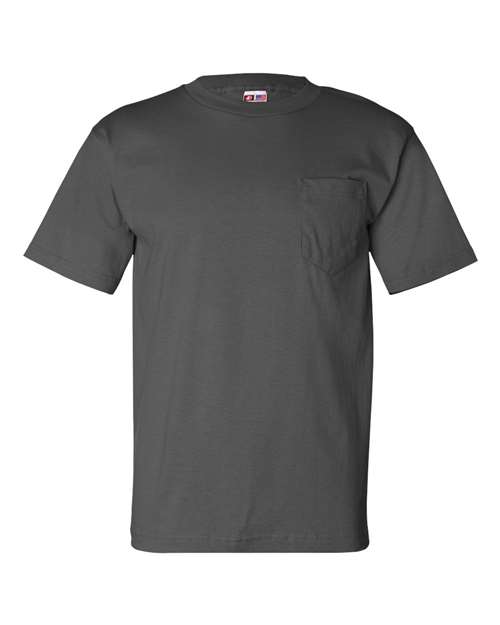 Bayside Unisex USA-Made Pocket T-Shirt