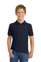 Port Authority® Youth Silk Touch Polo