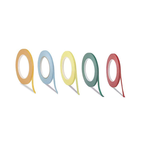 Colored Masking Tape Quarter Inch 60 Yards Draping and Flagging Use