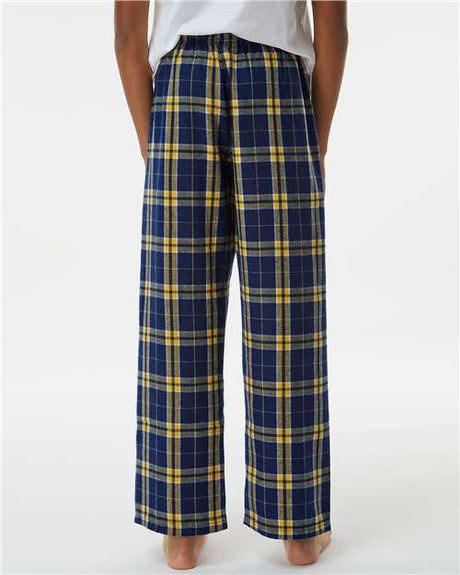 Boxercraft® Youth Flannel Pants Soft Brushed Cotton, Elastic Waist & Relaxed Fit