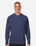 HUK® Mens LoPro Pursuit Long Sleeve Hooded T Shirt Quick Dry UPF 50