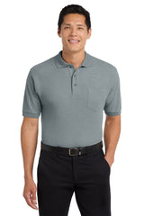 Port Authority® Silk Touch Polo with Pocket