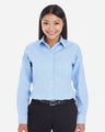 Devon & Jones® Women’s Classic Dobby Dress Shirt Tailored Fit Non-Iron Office & Formal Style